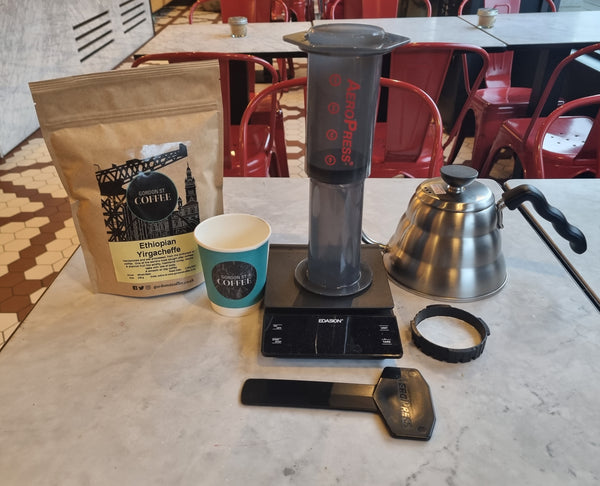 Aeropress brew guide